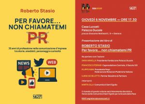 “Per favore… non chiamatemi PR”: Roberto Stasio racconta quarant’anni di comunicazione tra ironia, relazioni e umanità