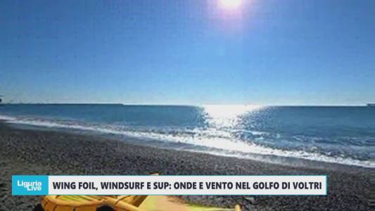 Wing Foil, Windsurf e Sup: Telenord alla scoperta degli artisti del vento nel golfo di Voltri