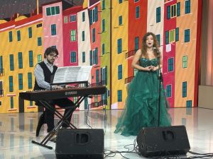 I virtuosismi del soprano Irene Celle a Scignoria! con il maestro Bernardo Pellegrini