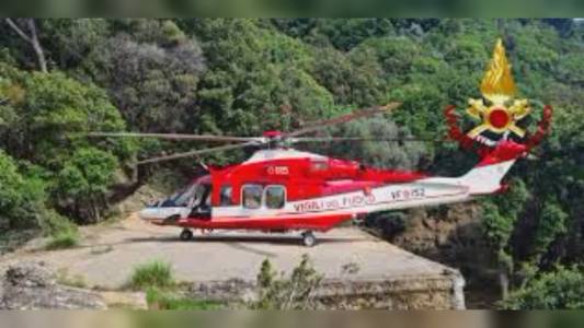 Portofino, due escursionisti soccorsi in elicottero sul promontorio