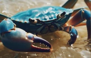 Grosso e invadente: nel Tigullio arriva il granchio blu reale, mangia vongole e cozze e taglia le reti