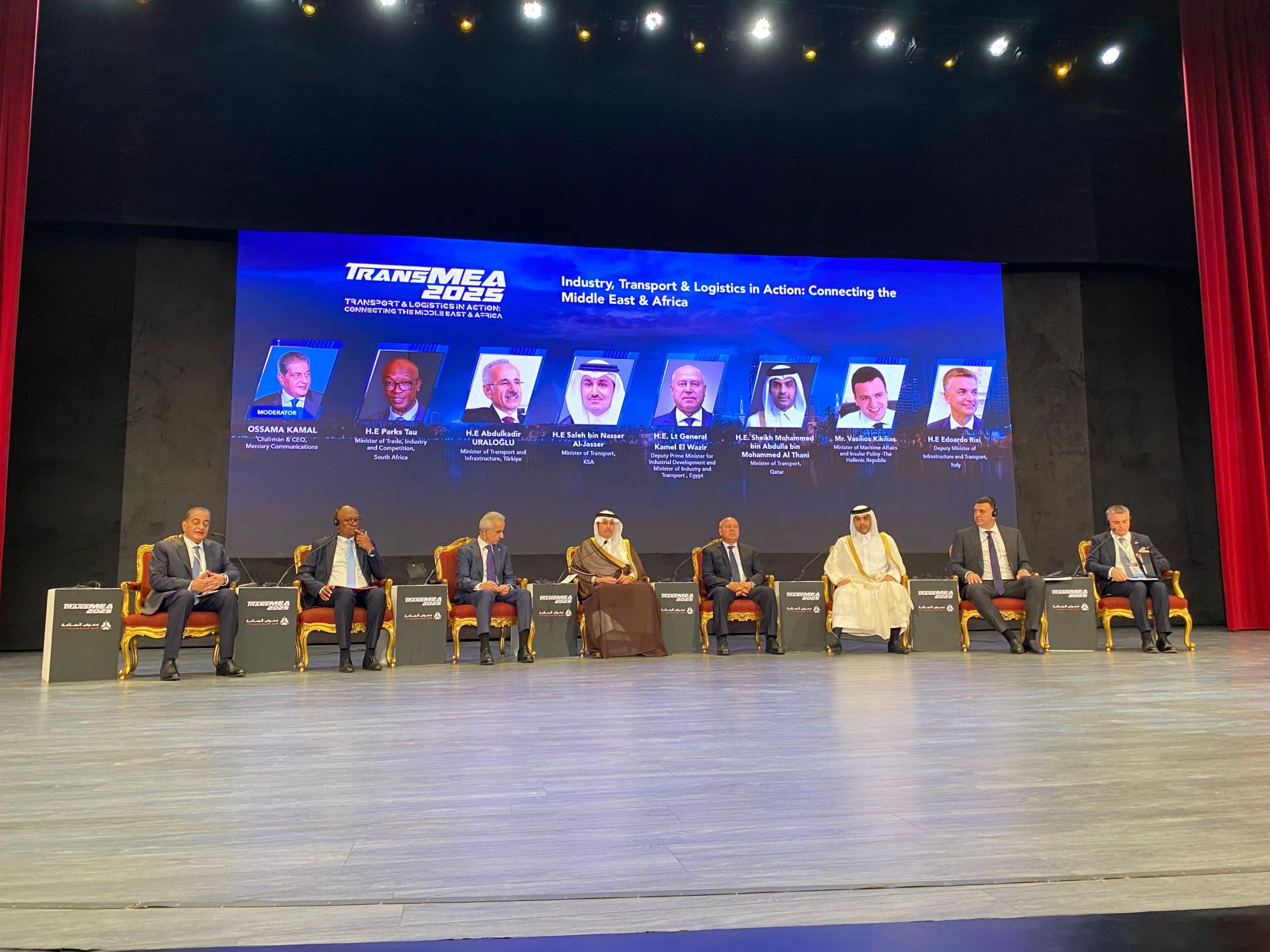 Trasporti, Rixi in Egitto: dialogo coi ministri di sei Paesi per connettività mediterranea condivisa