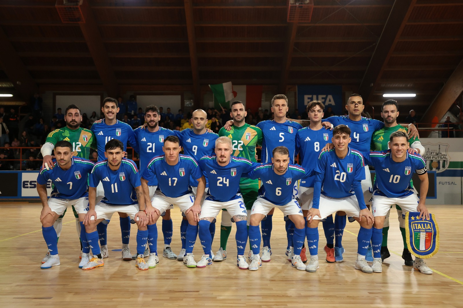 Italfutsal, cuore e spettacolo a Campo Ligure: la Spagna passa 4-3, ma è festa azzurra