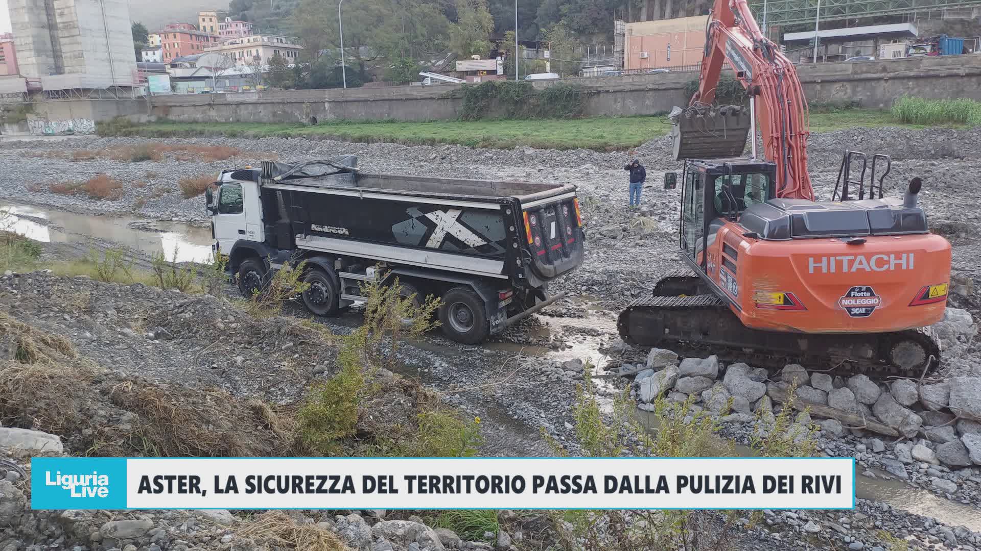 Aster: la sicurezza del territorio passa dalla pulizia dei rivi