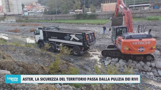 Aster: la sicurezza del territorio passa dalla pulizia dei rivi