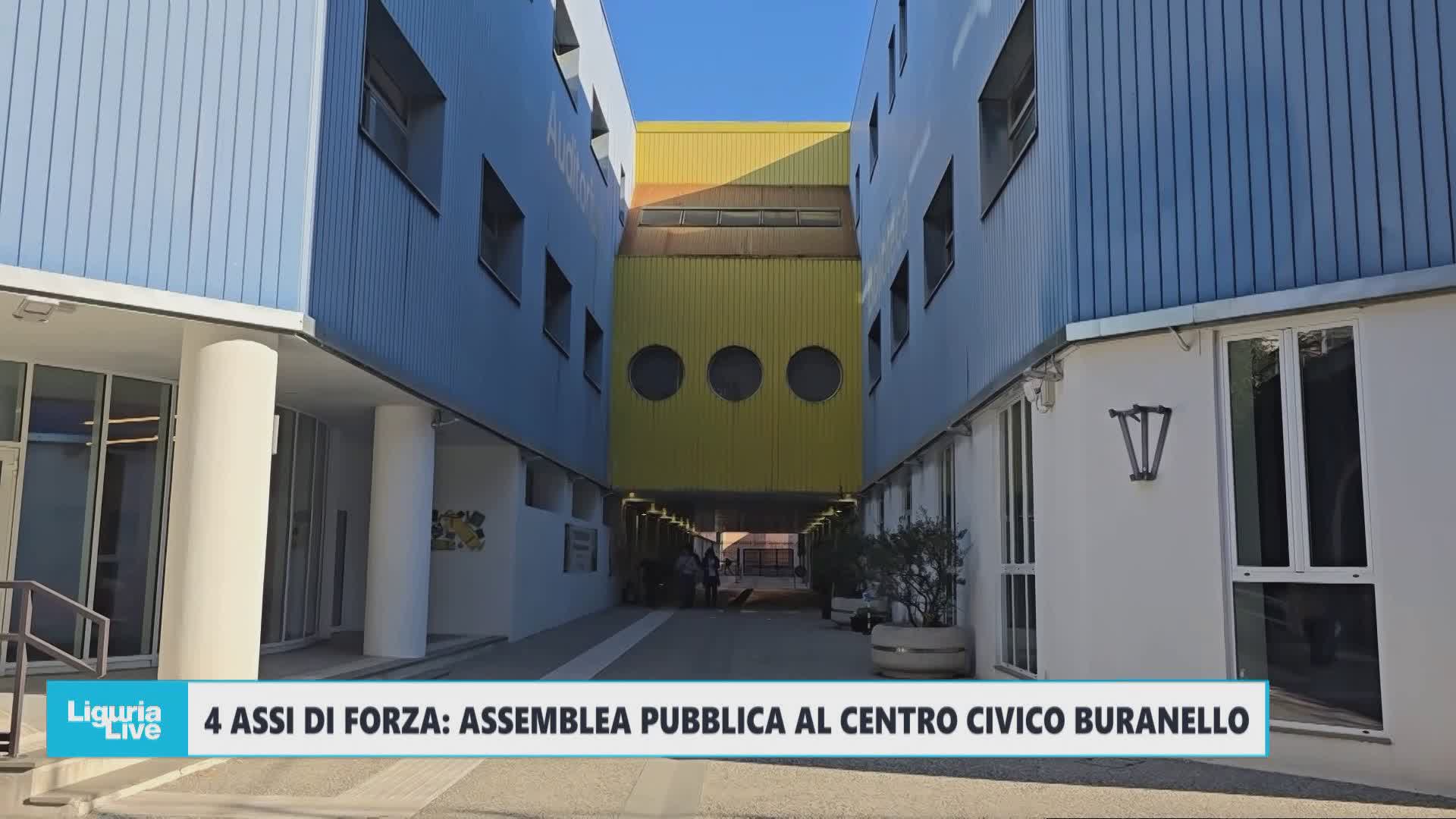 "4 Assi di Forza”: assemblea pubblica al Centro Civico Buranello