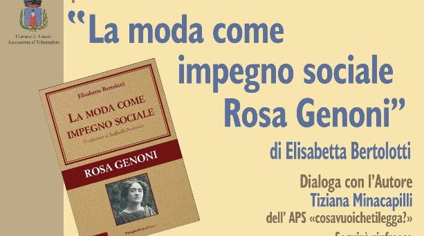 “La moda come impegno sociale”: ad Alassio un omaggio a Rosa Genoni