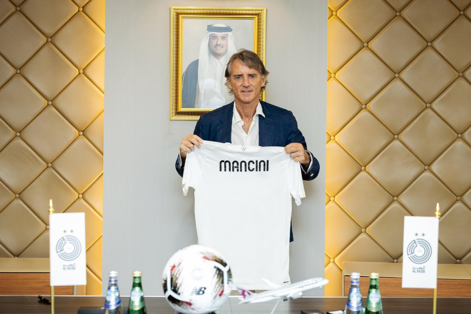 Ufficiale, Roberto Mancini ha firmato con l'Al-Sadd in Qatar sino al 2027