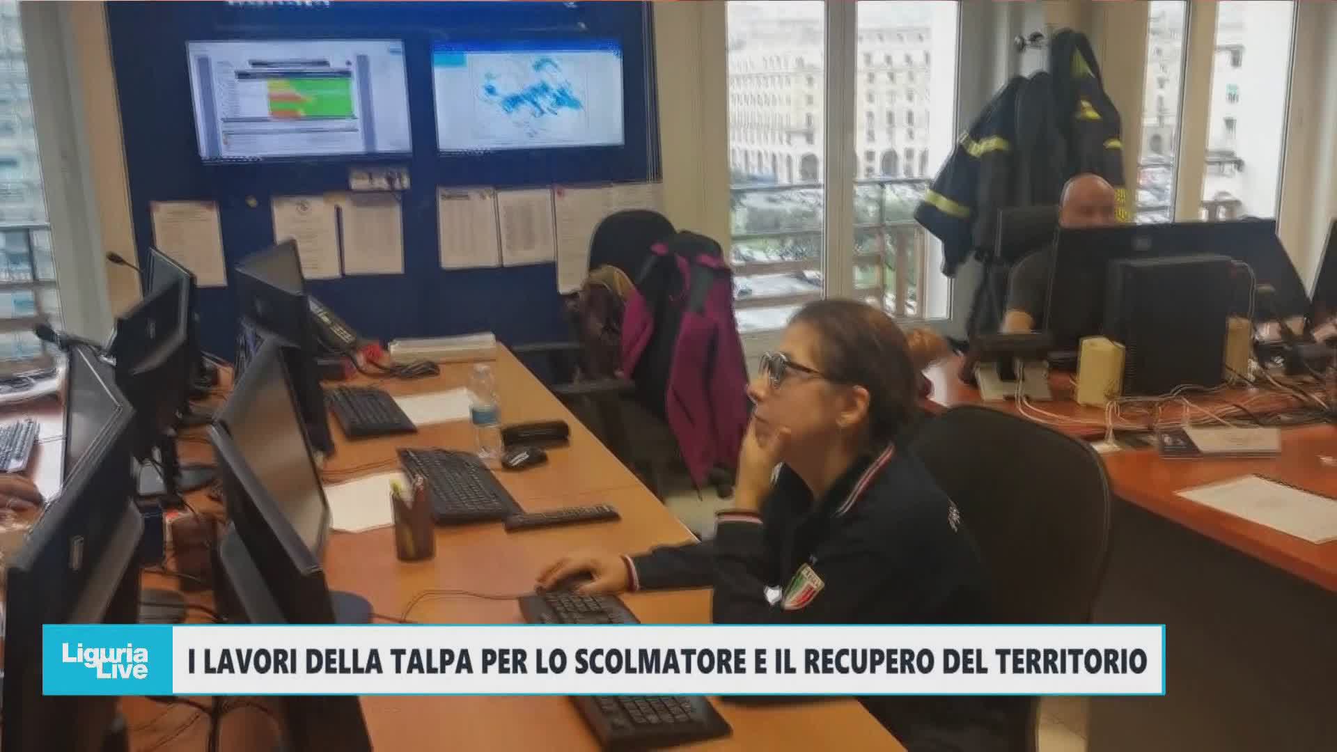Giampedrone: i lavori per la talpa dello scolmatore e le bonifiche del territorio