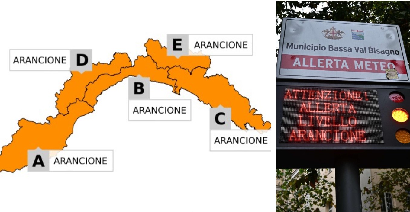 Maltempo in Liguria: dopo un sabato 'giallo', domenica in allerta arancione. Ecco come evitare rischi