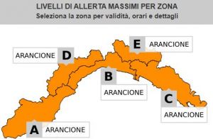 Maltempo in Liguria: prolungata l'allerta gialla e dalle 12 di domani scatta l'arancione 