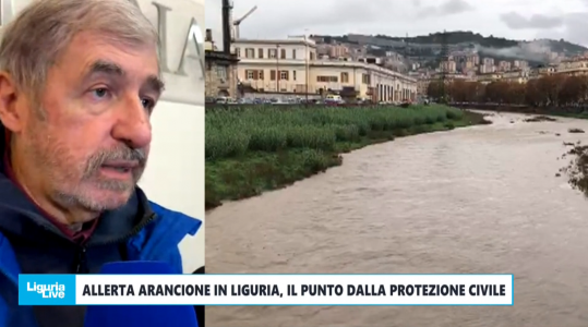 Liguria, allerta arancione prolungata. Allagamenti, Frane sull'Aurelia e a Ceranesi
