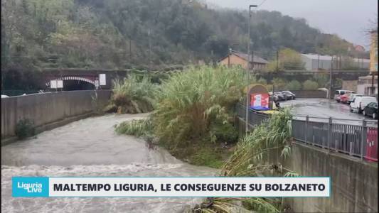 Maltempo in Liguria, le conseguenze su Bolzaneto