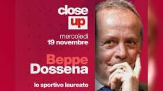 Close Up, su Telenord interviste esclusive ai protagonisti di economia, cultura, politica, spettacolo e sport: oggi ospite Beppe Dossena