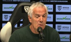 Spezia, Donadoni: "Ripartire dal secondo tempo giocato contro il Bari"