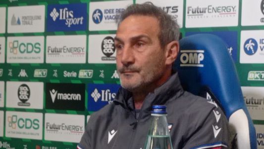 Sampdoria, Gregucci: "Con la Juve Stabia dovremo raschiare il barile. Chi ha paura stia a casa"