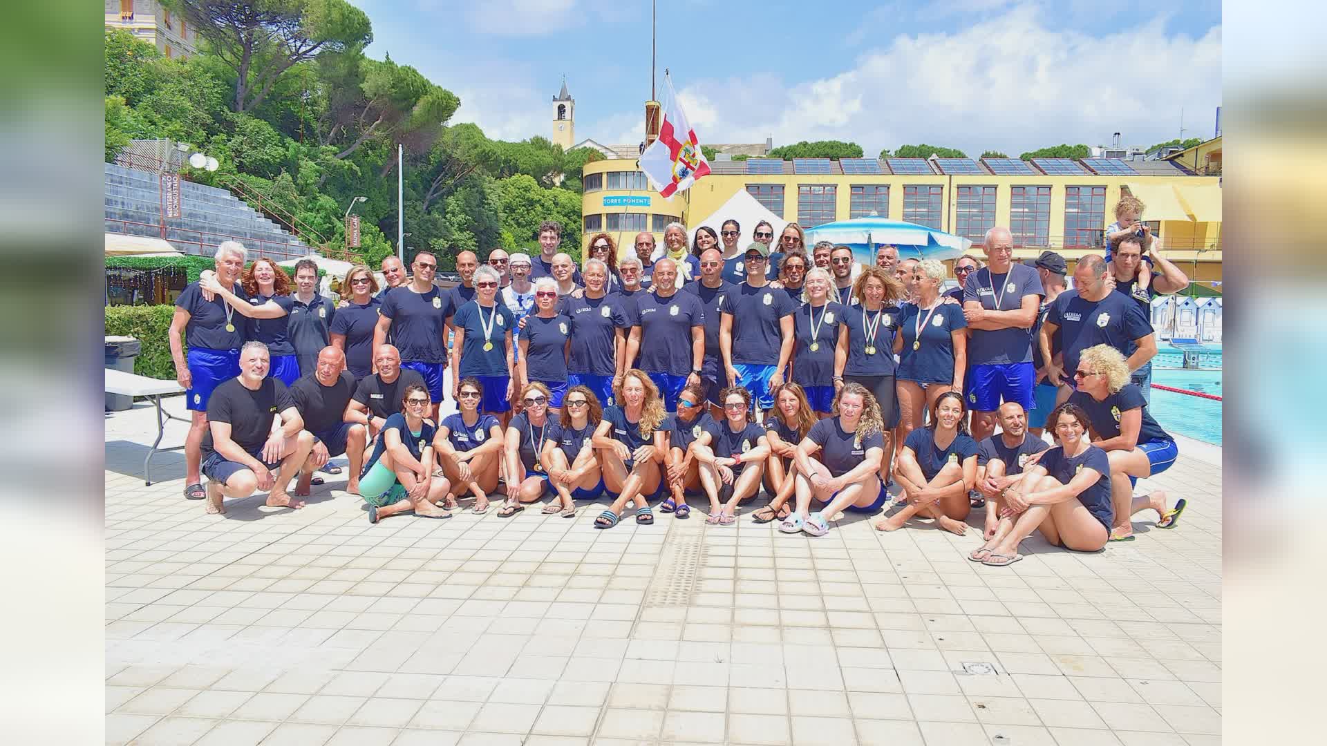 Master 2025, Nuotatori Genovesi vince la classifica nazionale