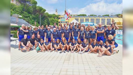 Master 2025, Nuotatori Genovesi vince la classifica nazionale