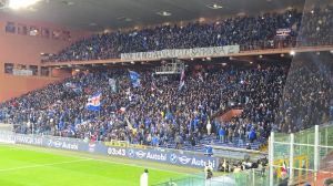 Sampdoria, colpo di Coda su rigore: tre punti pesantissimi con la Juve Stabia (1-0). Società contestata dai tifosi