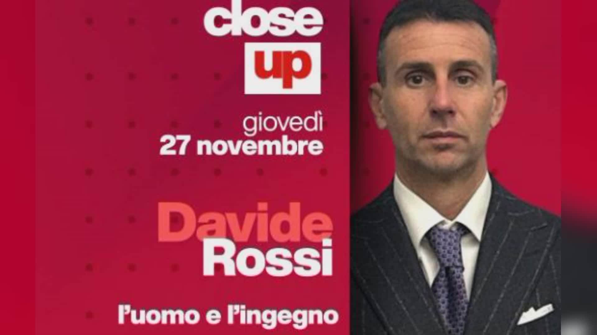 Close Up, su Telenord interviste esclusive ai protagonisti di economia, cultura, politica, spettacolo e sport: oggi ospite Davide Rossi