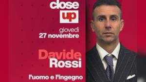 Close Up, su Telenord interviste esclusive ai protagonisti di economia, cultura, politica, spettacolo e sport: oggi ospite Davide Rossi