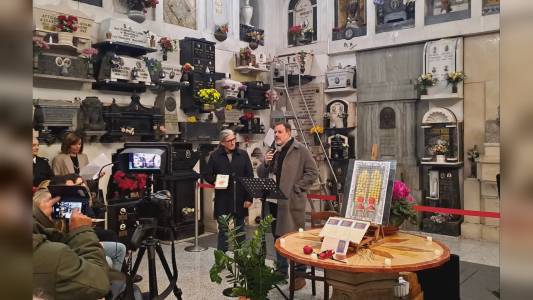Staglieno, inaugurata la Casa delle Parole con il regista e scrittore Fausto Brizzi