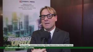 Forum Rigenerazione, assessore Scajola: "Liguria modello, dal 2021 finanziati quasi 200 progetti con oltre 45 milioni di euro"