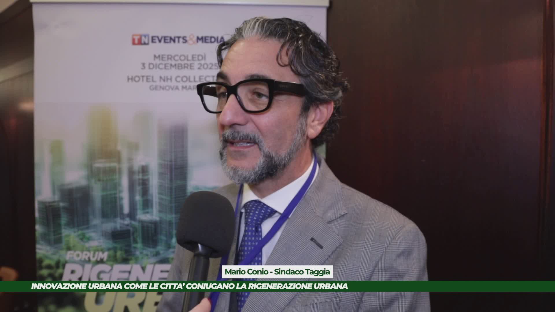 Forum Rigenerazione, Conio (sindaco Taggia): "Nuove norme favoriscono miglioramento assetto urbanistico"