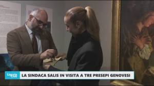 Genova, la sindaca Salis visita i presepi d’arte: "I musei come una casa per tutti i cittadini"