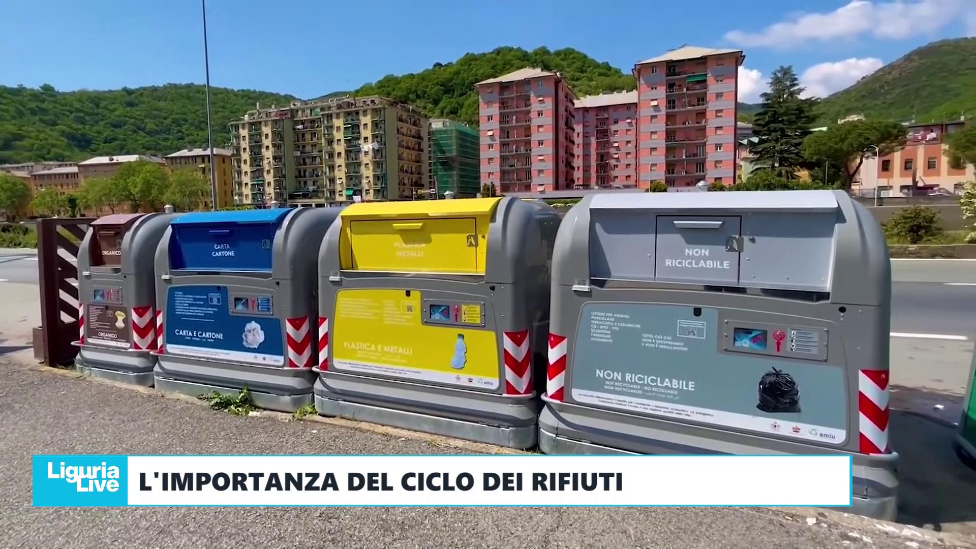 L'importanza del ciclo di rifiuti: l'iniziativa divulgativa di Istituto Ligure per il Consumo con Telenord