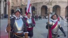 Genova, corteo storico per la 36esima edizione dei Mercatini di San Nicola: si aprono i festeggiamenti