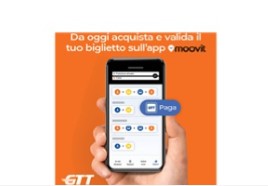Torino: con Moovit i biglietti GTT si comprano direttamente in app