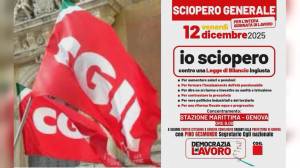 Cgil Liguria, mobilitazione a Genova contro manovra e riforma sanitaria regionale