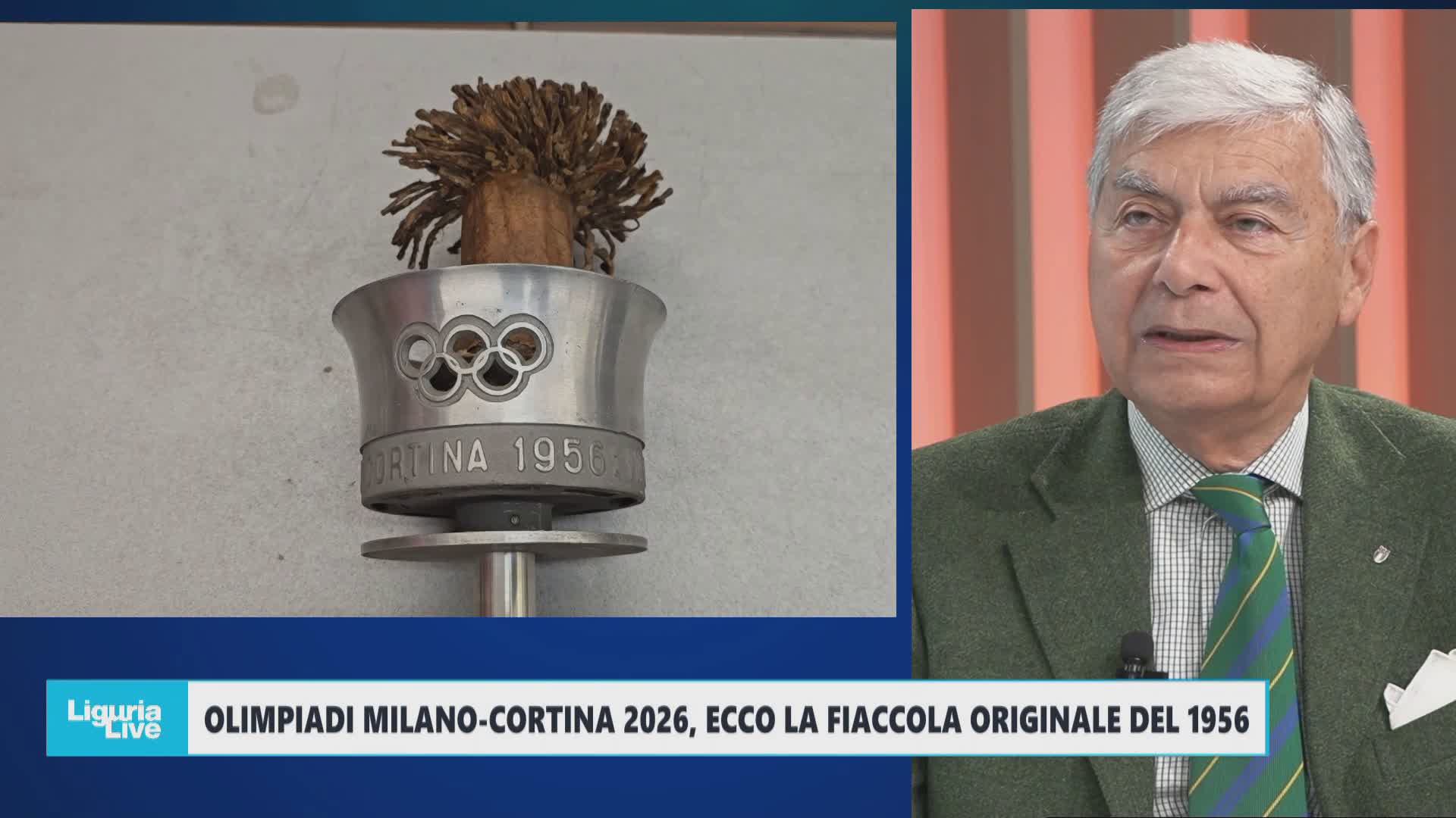 Milano-Cortina 2026: tra i tedofori a Genova anche Marco Lanna
