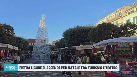 Pietra ligure a Natale. Il vicesindaco Rembado: "Siamo cresciuti sul fuori stagione, tanti stranieri e giovani"