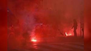 Genova: presidio antifascista in piazza Alimonda contro sede CasaPound, usati petardi e fumogeni