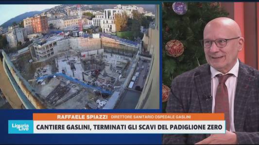 "Nuovo Gaslini", dentro il cantiere del Padiglione Zero a un anno dalla posa della prima pietra