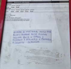 Sant'Olcese: nuovi biglietti anonimi contro il comandante della municipale, la sindaco e il vice