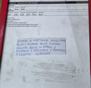 Sant'Olcese: nuovi biglietti anonimi contro il comandante della municipale, la sindaco e il vice