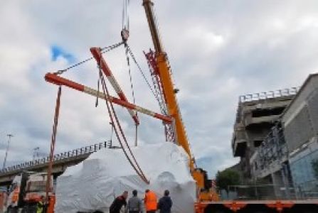 Porto di Savona: sbarcato il “PowerMove”, un balzo in avanti per l’elettrificazione del terminal crociere