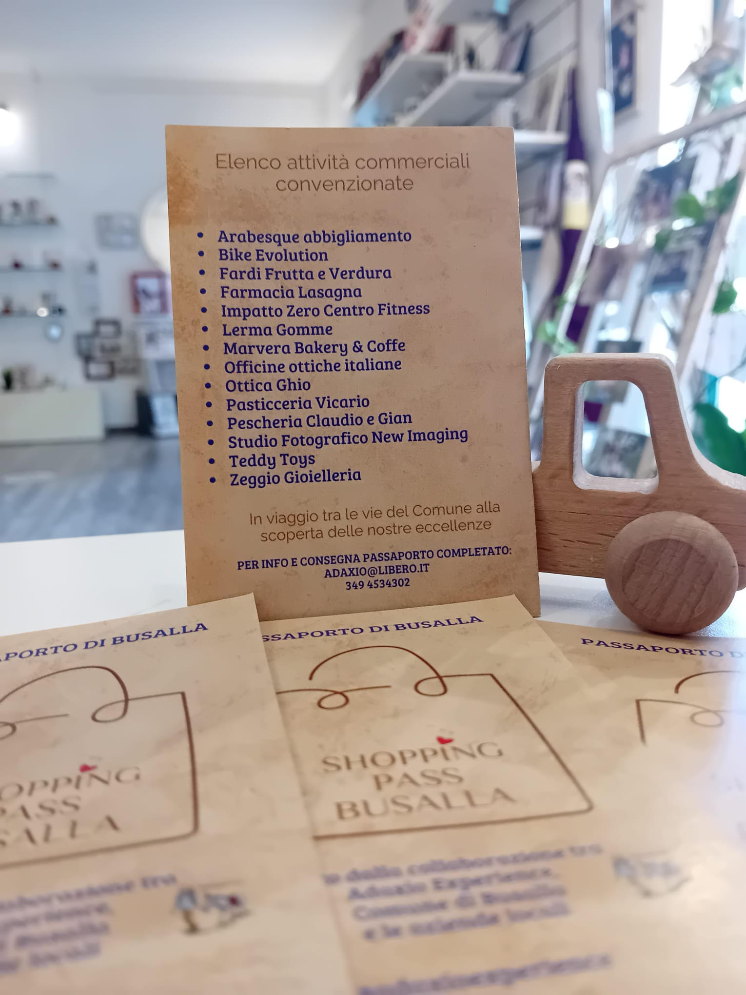 Busalla: il passaporto dei negozianti, sconti dal 10% al 20% e rilancio del piccolo commercio locale 