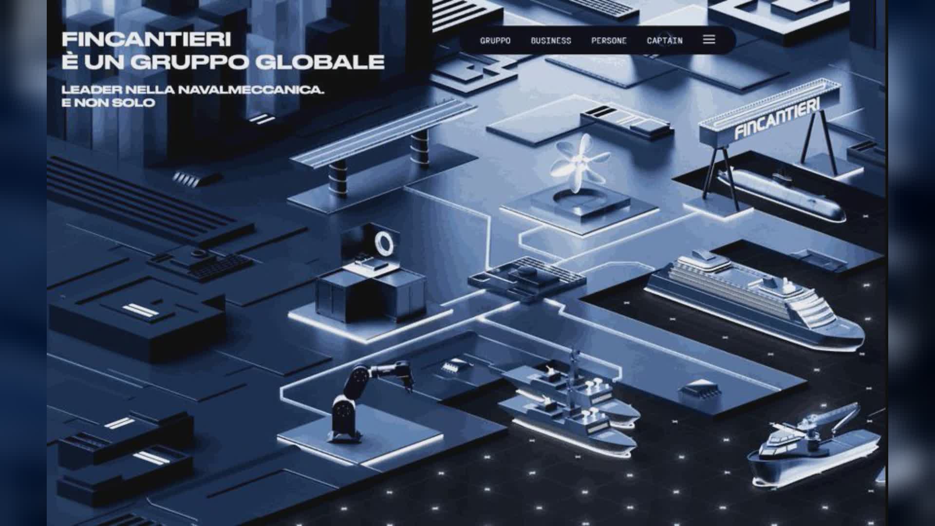Fincantieri ripensa la sua identità digitale: debutta il nuovo portale con l’AI agent captAIn