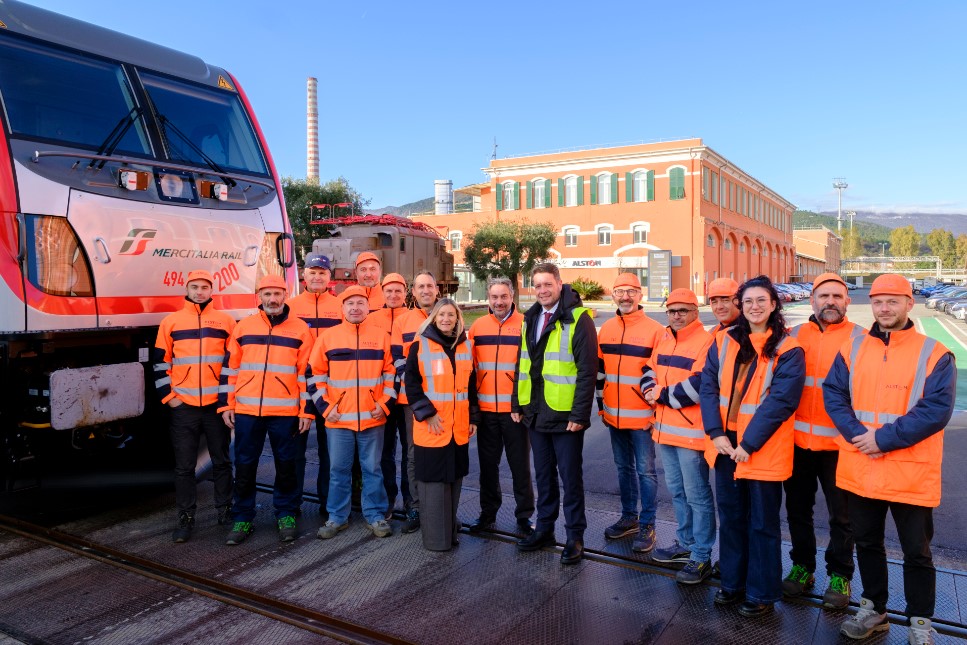 Alstom celebra la 200ª locomotiva Traxx Universal consegnata in Italia