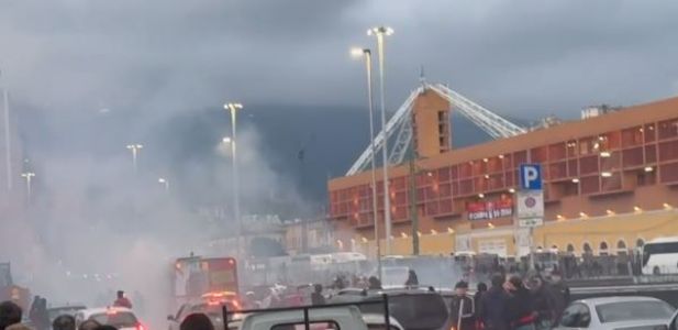 Genoa-Inter: ai domiciliari cinque ultrà coinvolti negli scontri