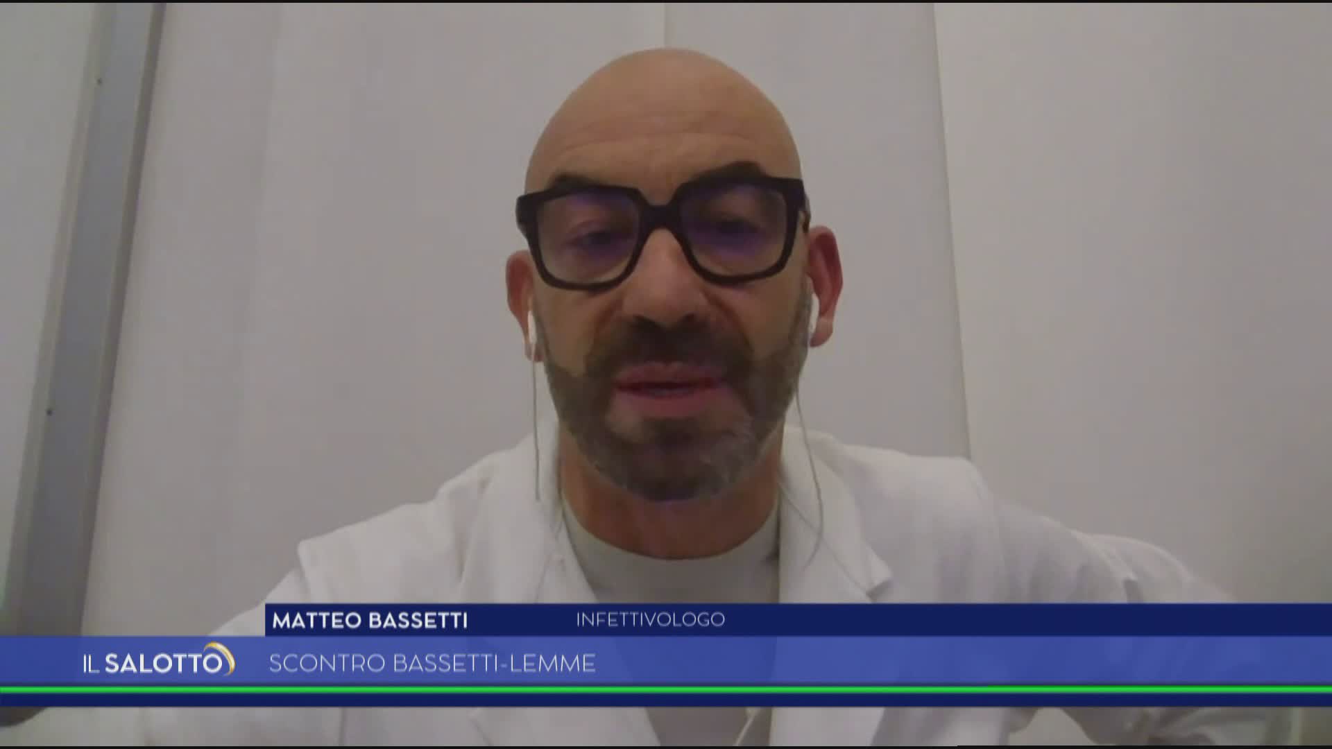 Scontro Bassetti-Lemme, l'infettivologo a Telenord: "Schifato dal mondo no vax"