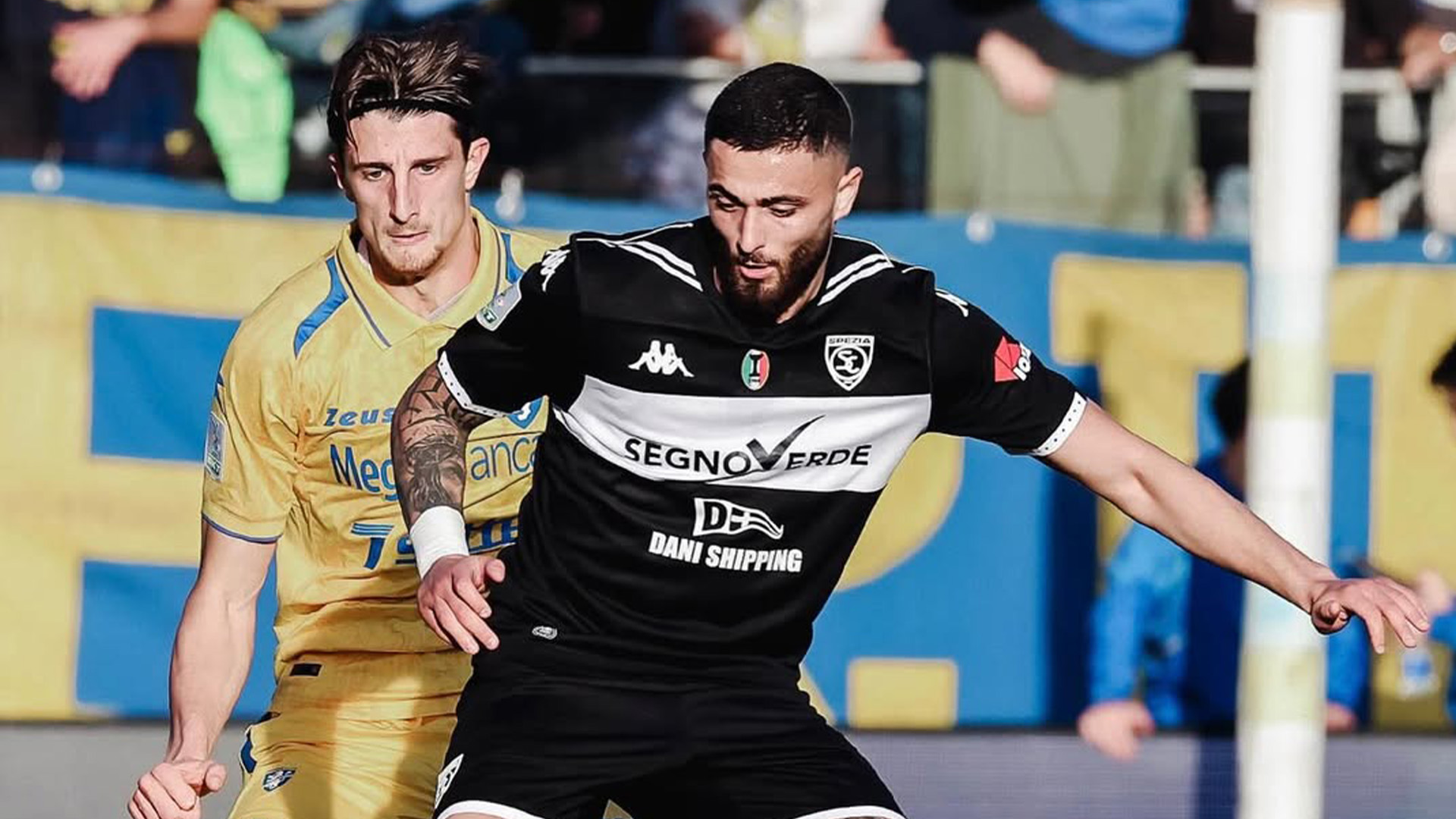 Spezia cade a Frosinone nell’ultima trasferta del 2025, aquilotti battuti 2-1 allo Stirpe