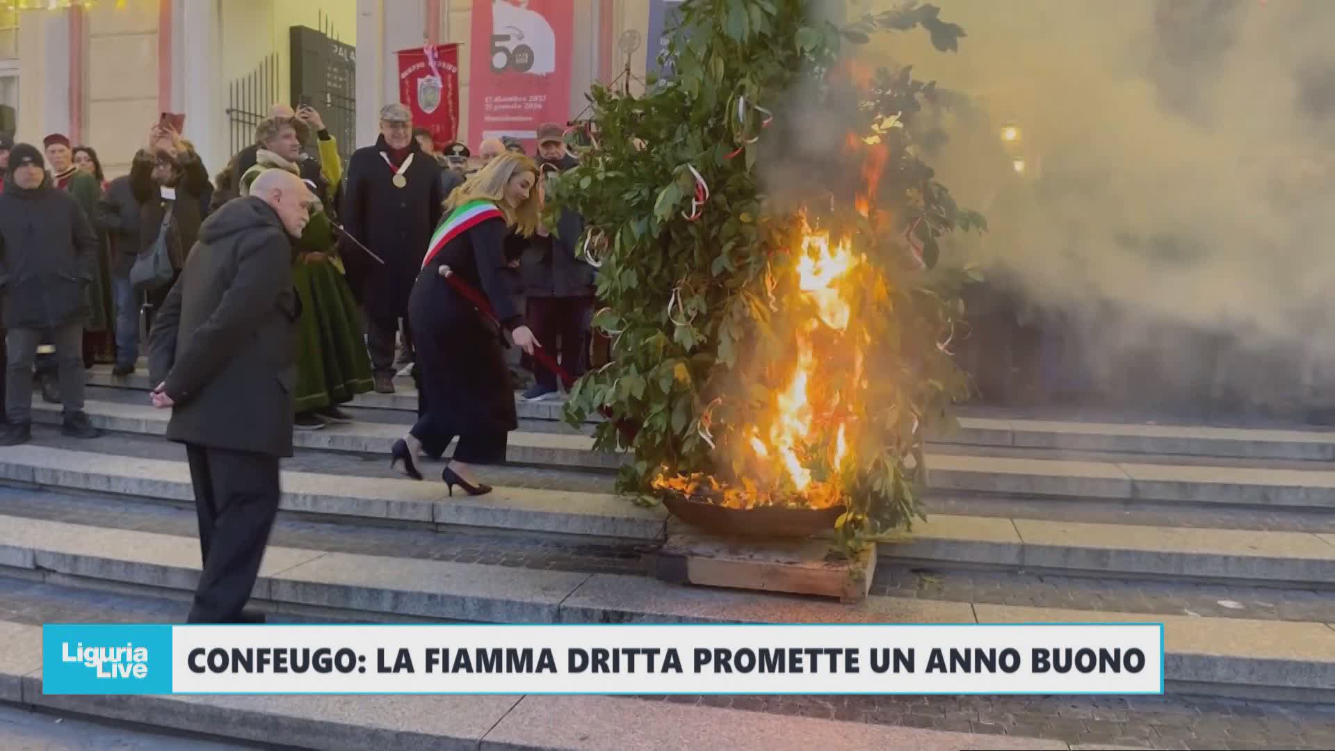 Confeugo: la fiamma dritta promette un anno buono