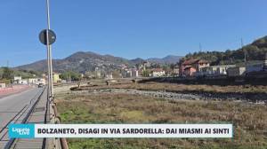 Genova Bolzaneto: disagi in via Sardorella, dai miasmi alla difficile convivenza con i sinti
