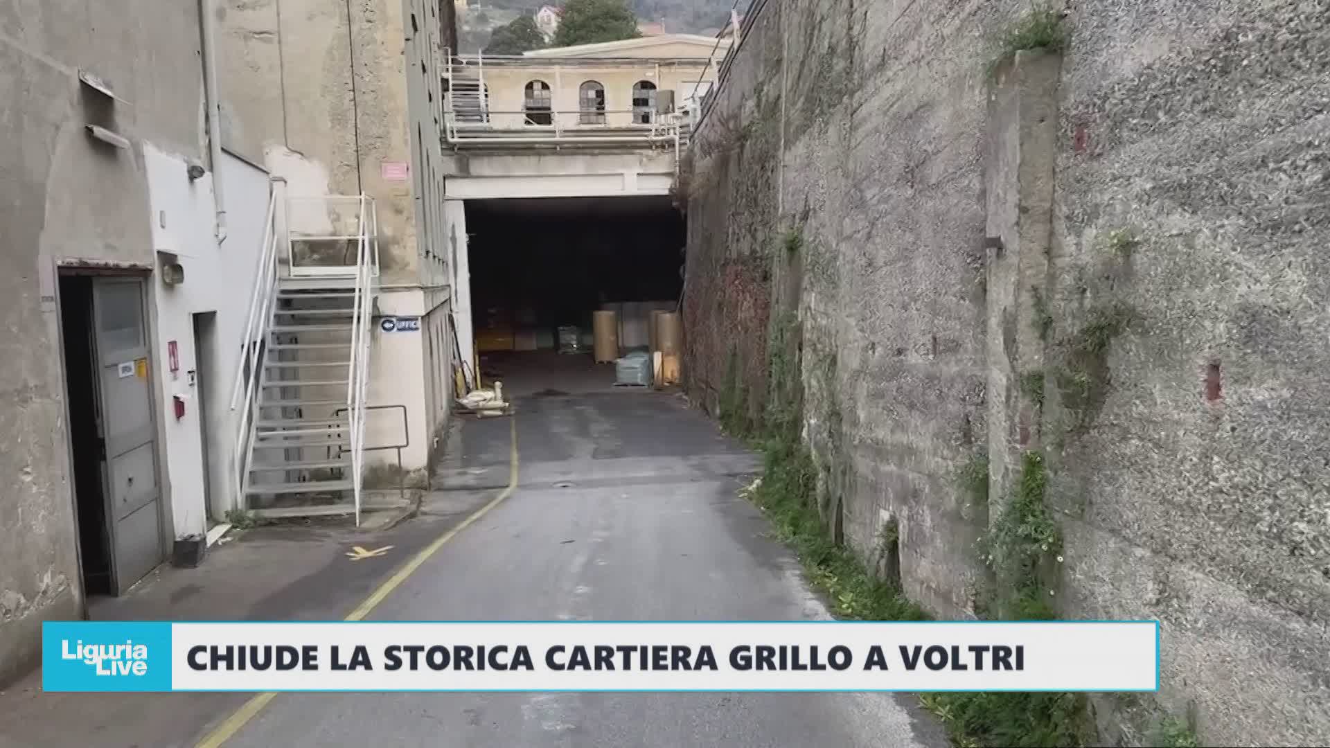 Genova Voltri, chiude la storica cartiera Grillo