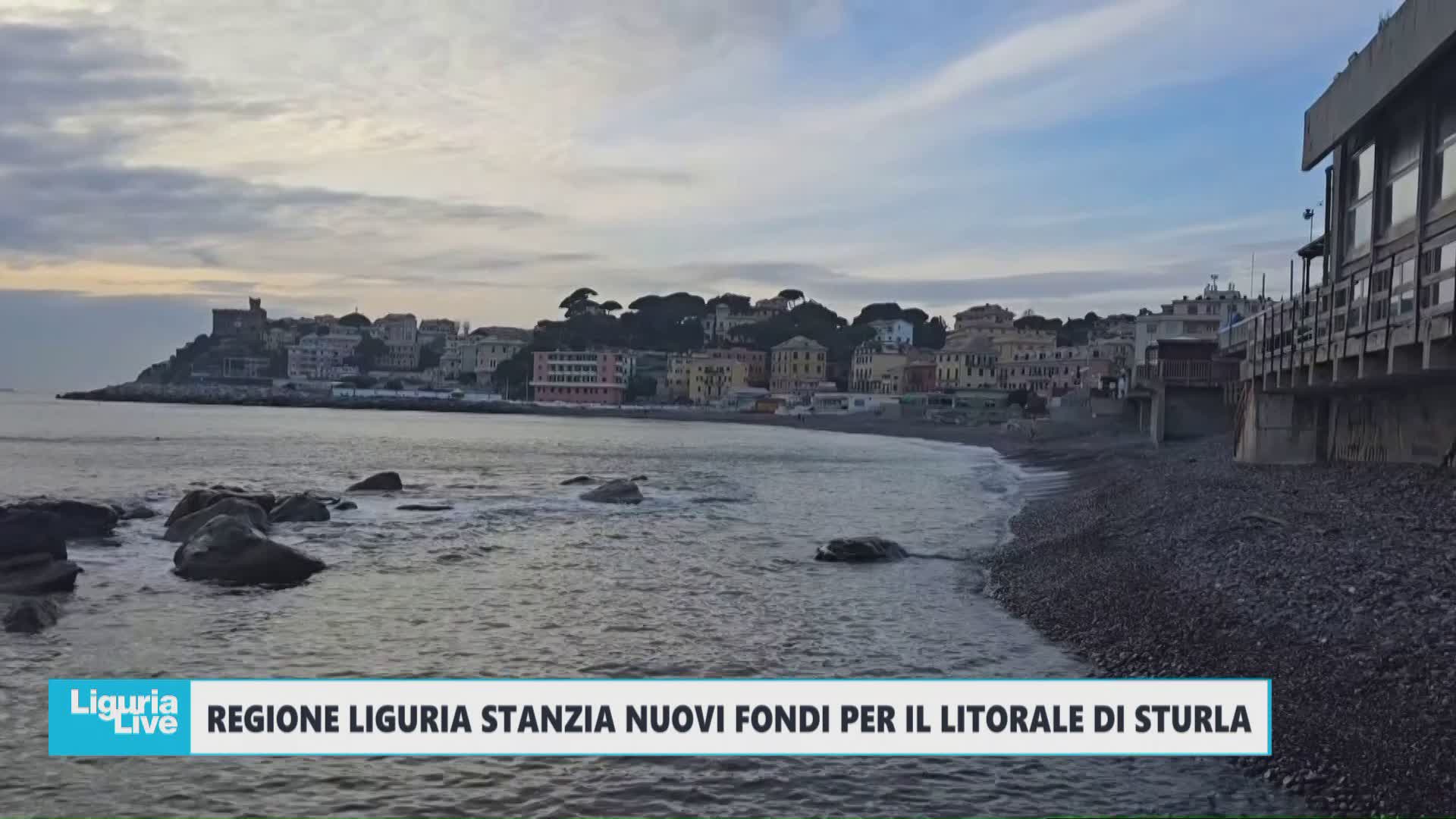 Regione Liguria stanzia nuovi fondi destinati alle difese a mare del litorale di Sturla